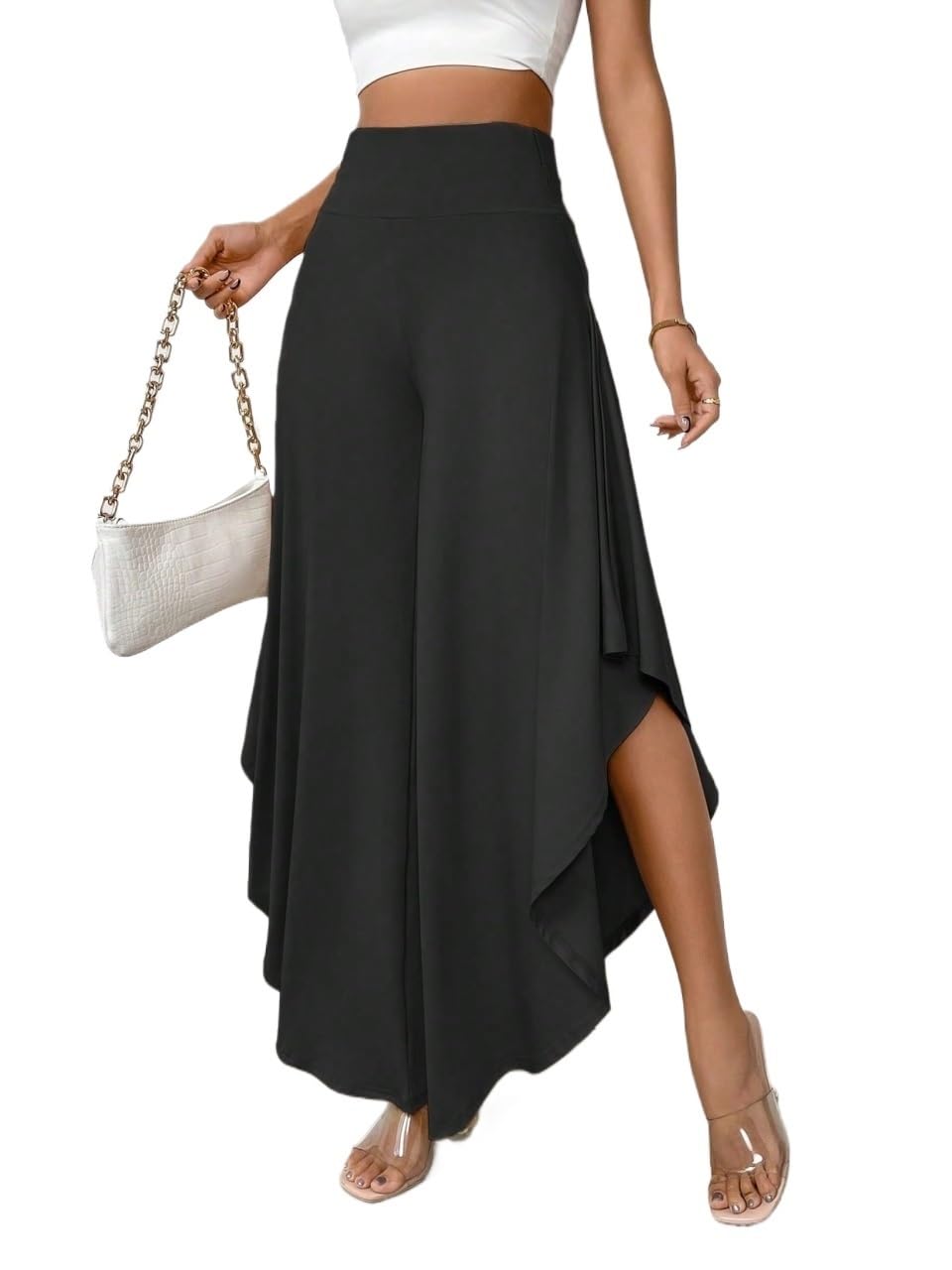 SECOLI 2024 Wide Leg Long Pant for Women High Waist Wide Leg Pants