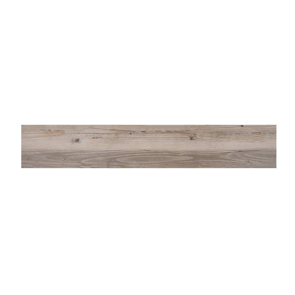 5m² Vinylboden PVC Bodenbeläge, 36 Stück Selbstklebende Bodenfliesen, Laminatboden Vinyl Fliesen Klebefliesen Bodenbelag für Wohnzimmer, Küche, Balkon, Badezimmer, Wasserdicht, Eiche Braun