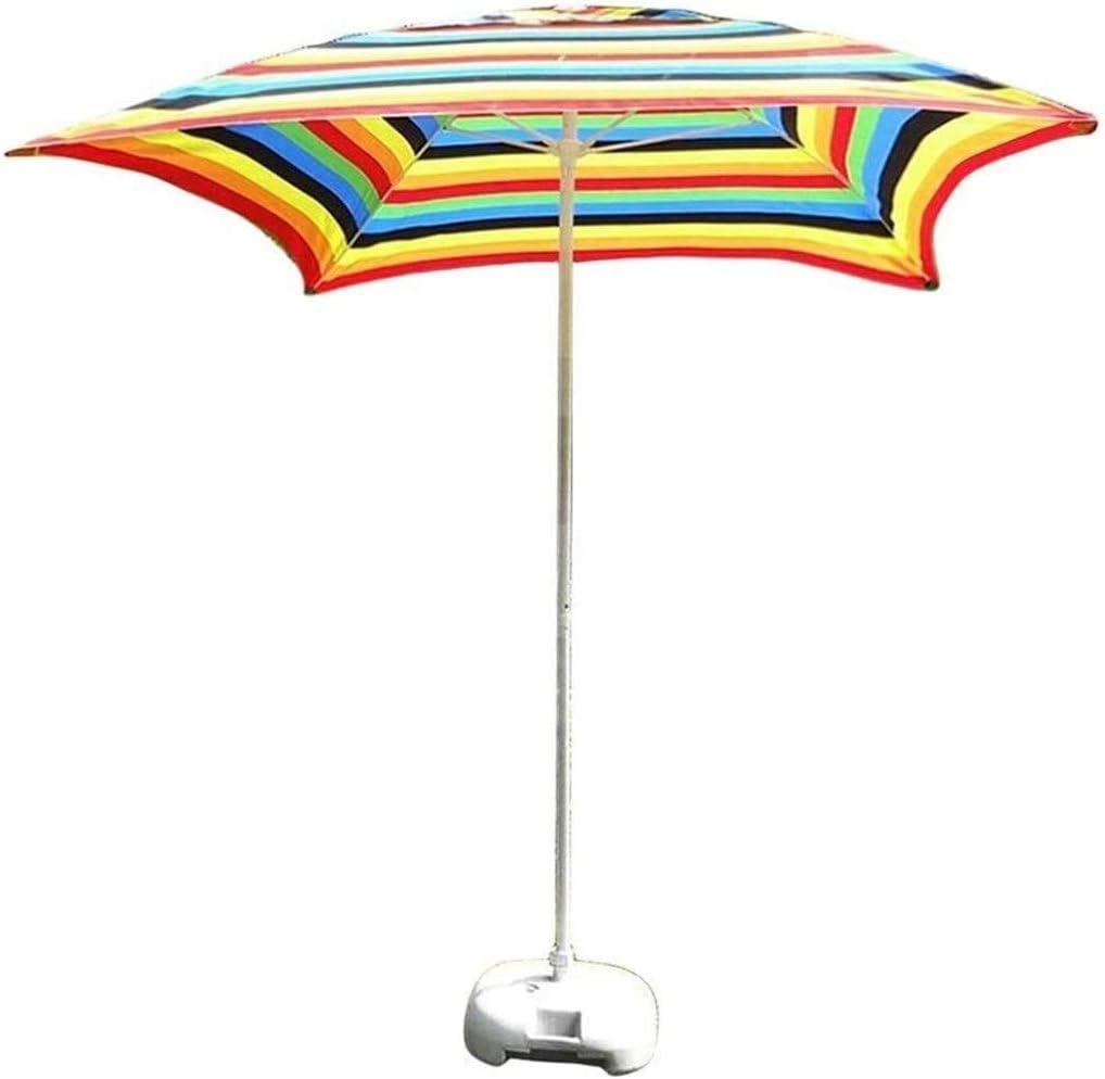 LSLYTQ Outdoor Patio Offset Market Umbrellas Outdoor Garden Parasols 6.6Ft/2M Parasols Square Patio Umbrella, Garden Table Umbrella For Outdoor Yard, Beach Commercial Event Market, Swimming Pool good