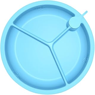 TOYANDONA Prato Infantil Cheio De Água Utensílio De Silicone Descanso Prato De Comida Para Bebê Louça Infantil Gel De Sílica Prato De Comida Prático Ventosa Prato De Comida Bandeja