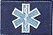 EMT Star Of Life Tactical Patch - Blue by Gadsden and Culpeper