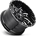 FUEL OFF-ROAD D574 CLEAVER 20X9, 6X135/5.5, 5.79, 20mm GLOSS BLACK MILLED - D57420909857