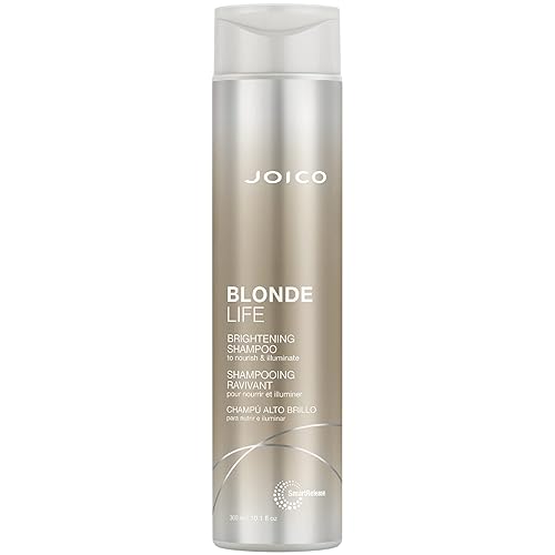 Joico Blonde Life Brightening Shampoo  For Blonde Hair  Add Softness & Smoothness  Sulfate Free  Fortified With Monoi & Tamanu Oil