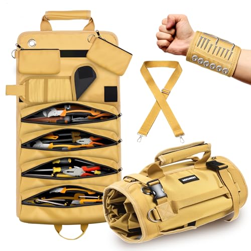 Heavy Duty Tool Bag Organizer with Shoulder Strap