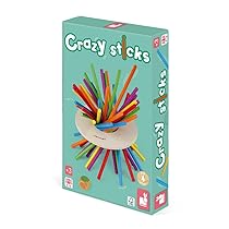 Janod – Gioco di Abilità Crazy Sticks – In Legno – A Partire dai 3 Anni, J02695