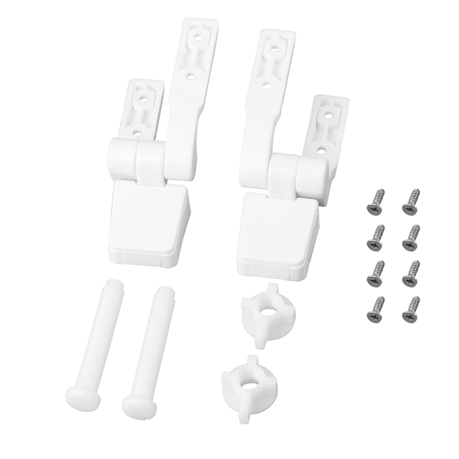AS Axis Spindleon Toilet Seat Hinges Set Compatible with Jabsco 29098-1000 P107 White