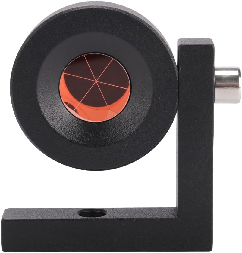 L-Bar Right Angle Prism-Professional Precision Surveying Tool with Die-Casting Aluminum Body, High-Quality Glass, 3~4'' Accuracy, Copper-Coated Prism （1 Piece）