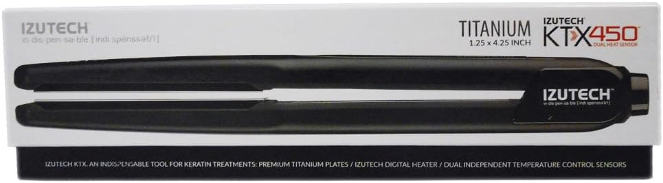 Izutech KTX 450 LT - Plancha plana de titanio (3,17 cm) : Amazon.es: Belleza