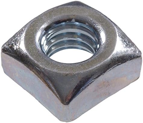 Hillman Zinc-Plated Carbon Steel Square Nuts 1/4-20 Coarse Thread UNC image 2