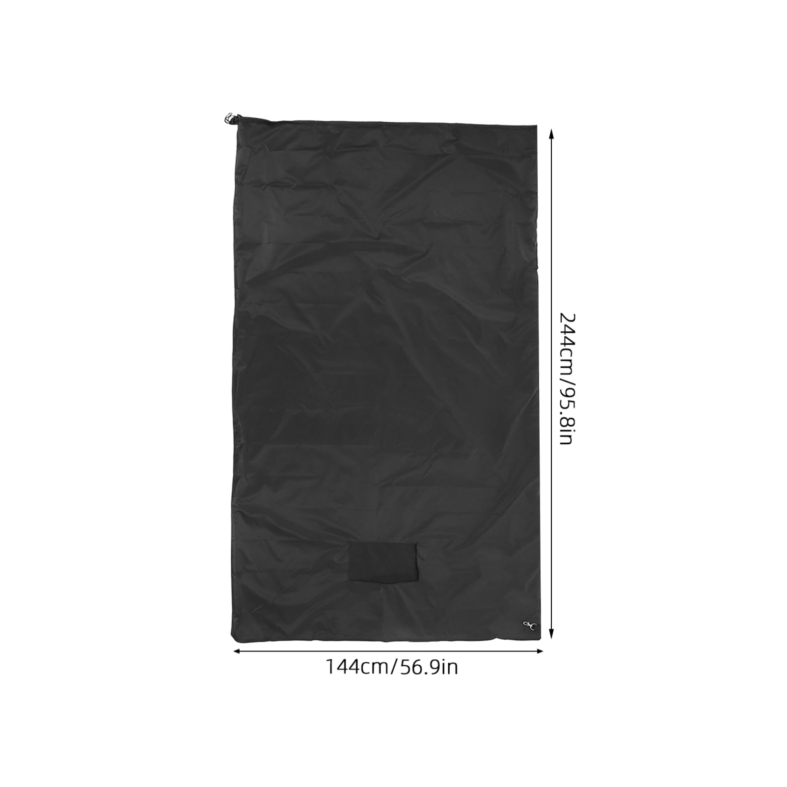 UKCOCO de Rangement pour Tracteur tondeuses à Gazon avec Poubelle Tondeuse à Gazon Outil de Jardinage de déchets de Jardin de Rangement Robustes Black
