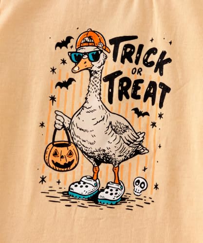 Image of Boys Short Sleeve Funny Graphic Tees for Toddler to Big Kid