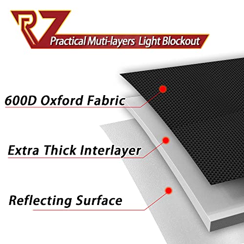 Rv Murts Reversible Magnetic Skylight Cover Camper Shades For Roof Vents Foldable 16''X16'' Window Blackout Blinds For Travel Trailer No Drill Insulation For Sunroof Temperature Control Save Energy #TOP2