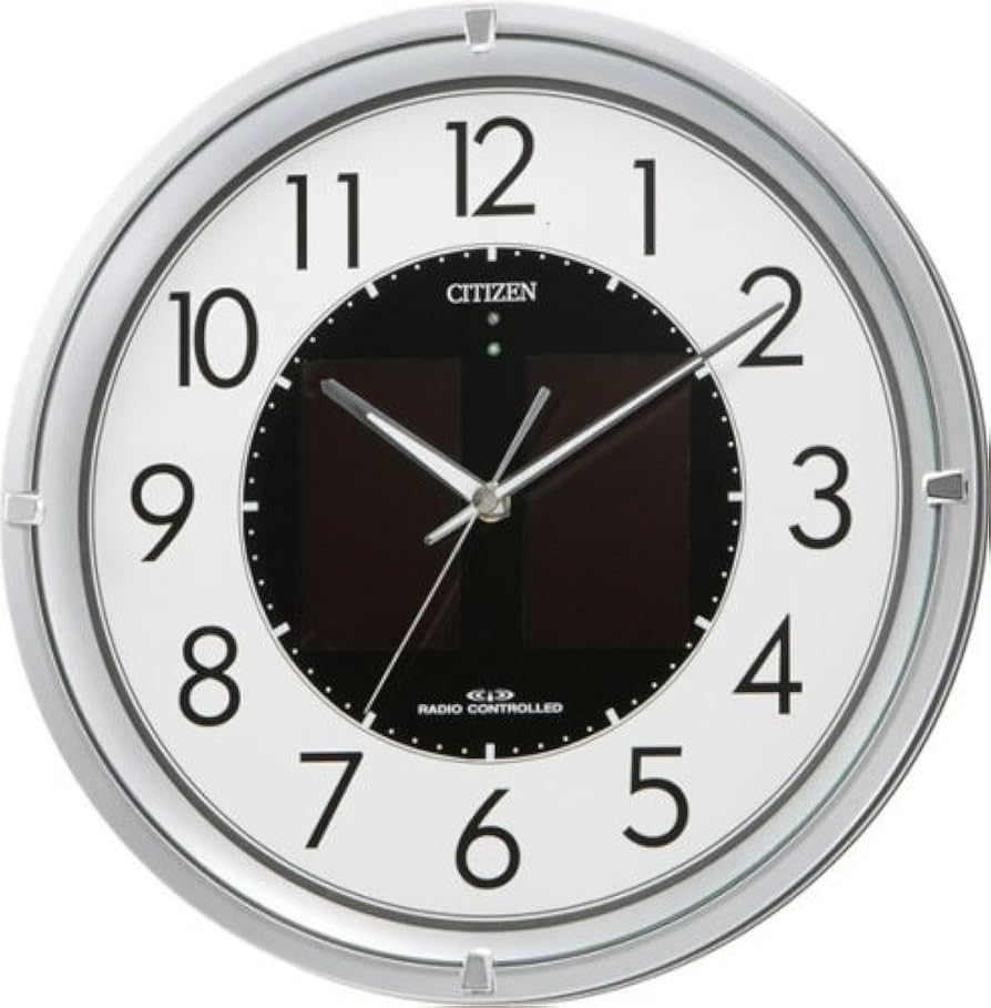 未使用】CITIZEN シチズン 電波時計4MN512AZ05 時報付掛時計
