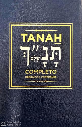 Tanah Completo - Hebraico e Português - Azul