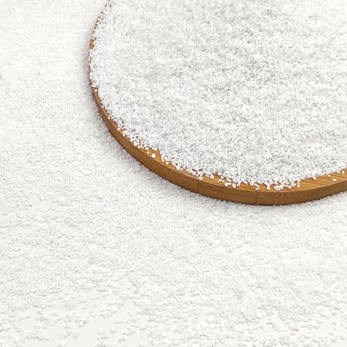 FANTIAN 5 lbs Aquarium White Sand, 0.4-0.8 mm Aquarium Substrate for Fish Tank. Decorative Sand for...