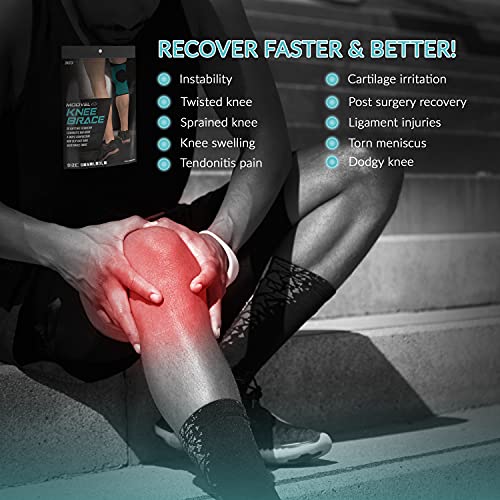 Image of Modvel Foot & Ankle Brace Socks with Adjustable Support Strap - 2 Pack Compression Sleeves for Sprained Ankle, Plantar Fasciitis Relief Tendonitis & Arthritis, Stabilizing Foot & Ankle Support for Women & Men