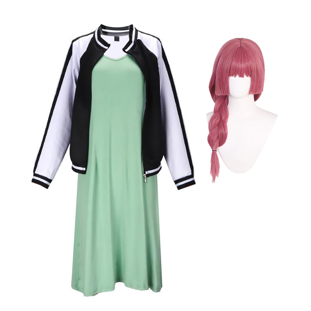 Hiroi Kikuri - Costume per cosplay anime e giochi di ruolo, set completo di uniformi per Halloween, carnevale, cosplay, da donna