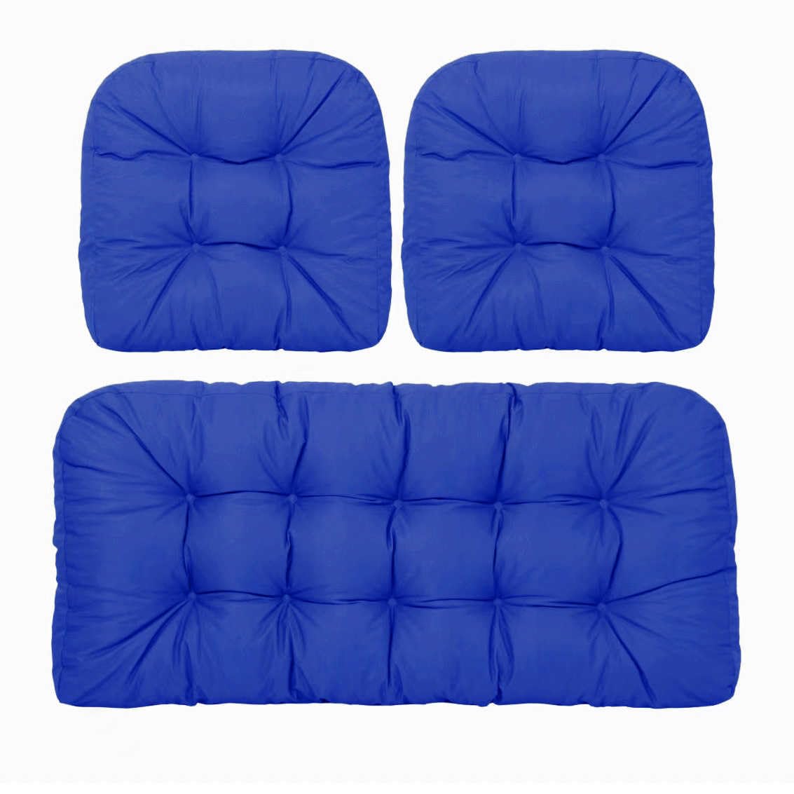 Cojines de jardín de alta comodidad y estilo para muebles de patio y tumbonas 2D