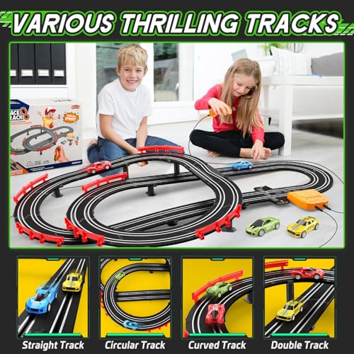 Heirio H66CAR Slot Car Race Track Sets thumb #1