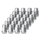 DPAccessories D3116-HT-2305/24 24 Chrome 12x1.5 Closed End Bulge Acorn Lug Nuts - Cone Seat - 19mm...