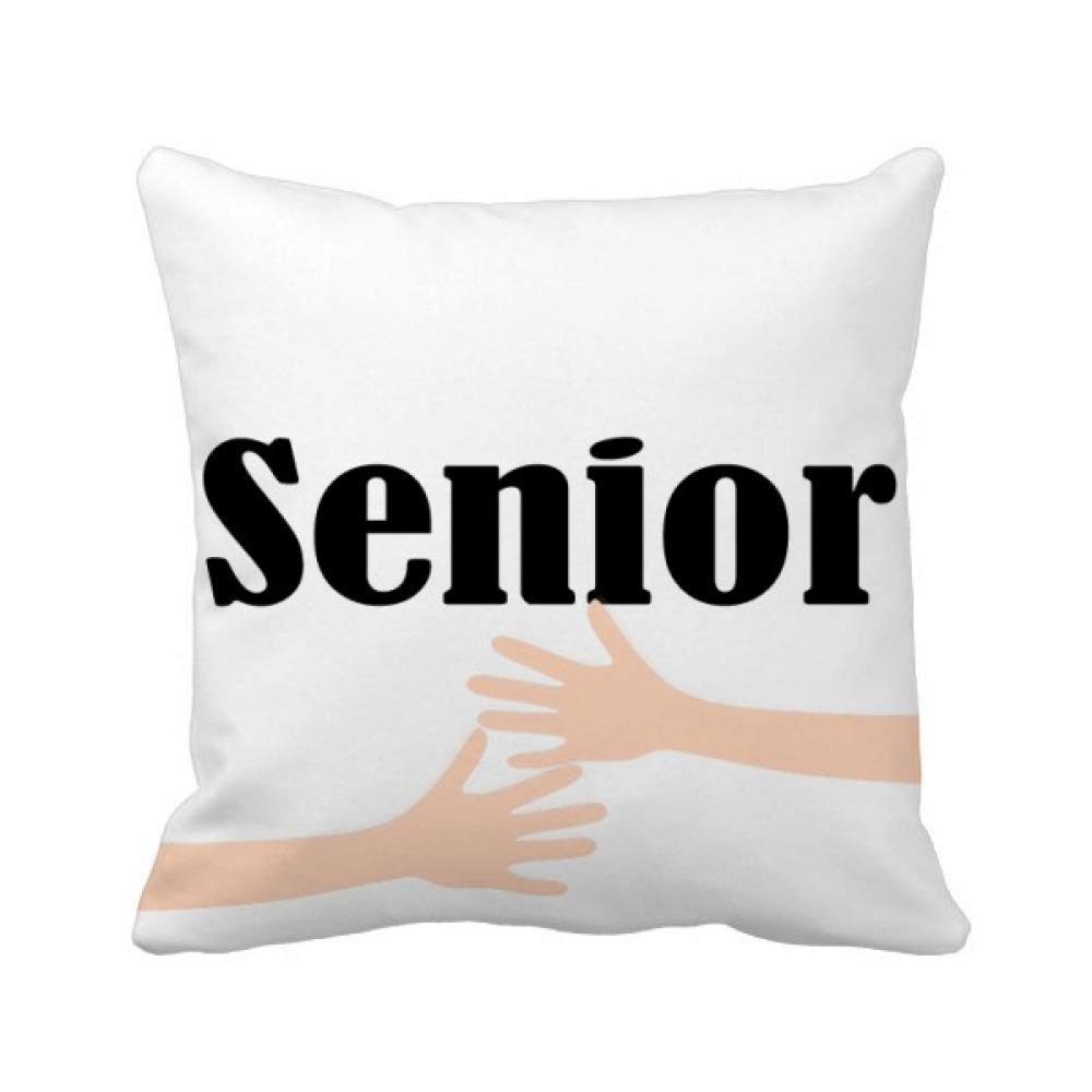 Coussin de Couvrir Hauts Noirs Housse Décorative Carrée Lit Canapé Chambre