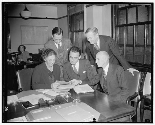 Historic Photographs, LLC Photo: Social Security,Dewson,Altmeyer,Bane,Bigge