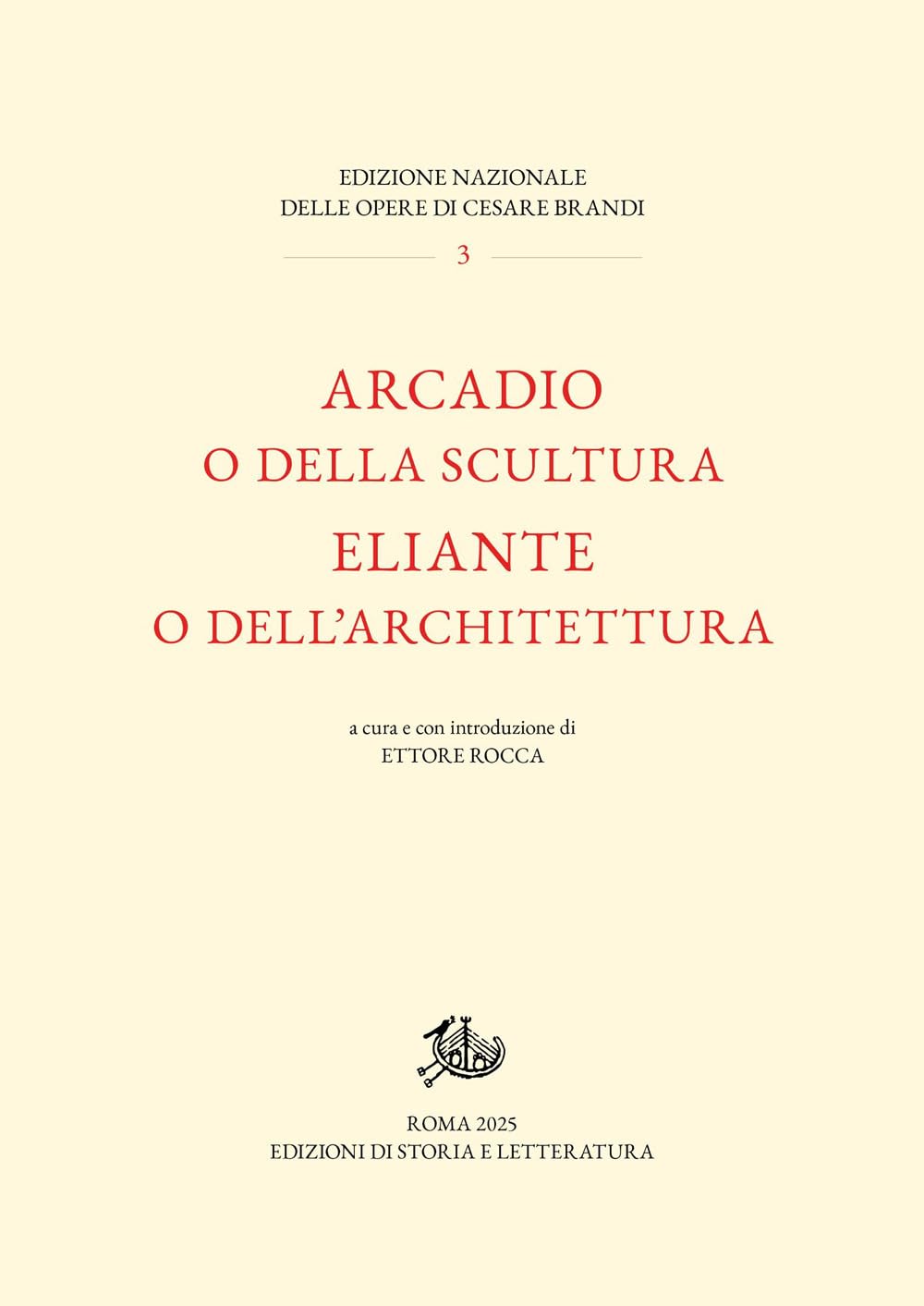 Arcadio o della scultura livre d'art et d'architecture par Eliante