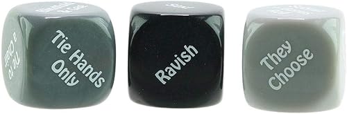 Miniatura 5 de Creative Conceptions Kinky Night Juego de dados para parejas para adultos. Escenarios estimulantes para tu cita nocturna, se burlan y juegan juntos