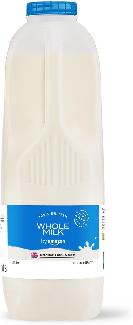 British Whole Milk, 2 Pints, 1.136L
