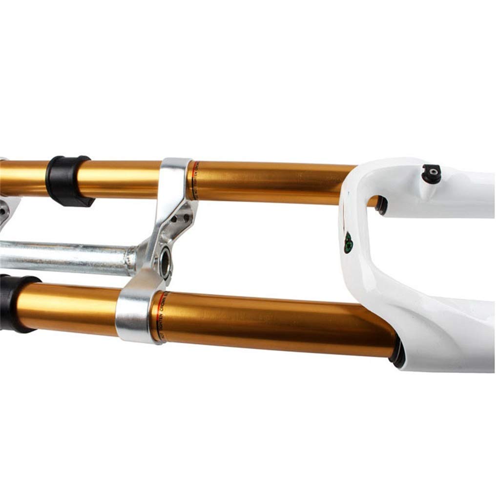 Fourche De Suspension VTT Air 20"/26" - Double Épaule Avec Verrouillage Manuel Et Débattement 135mm