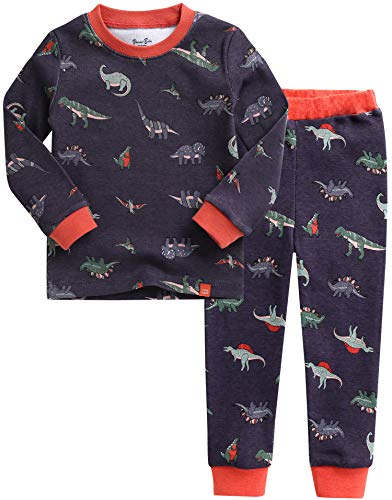 Image of VAENAIT BABY 12Months-12Years Toddler Kids Junior Boys Car Train Fireman Snug fit Sleepwear Pjs Set