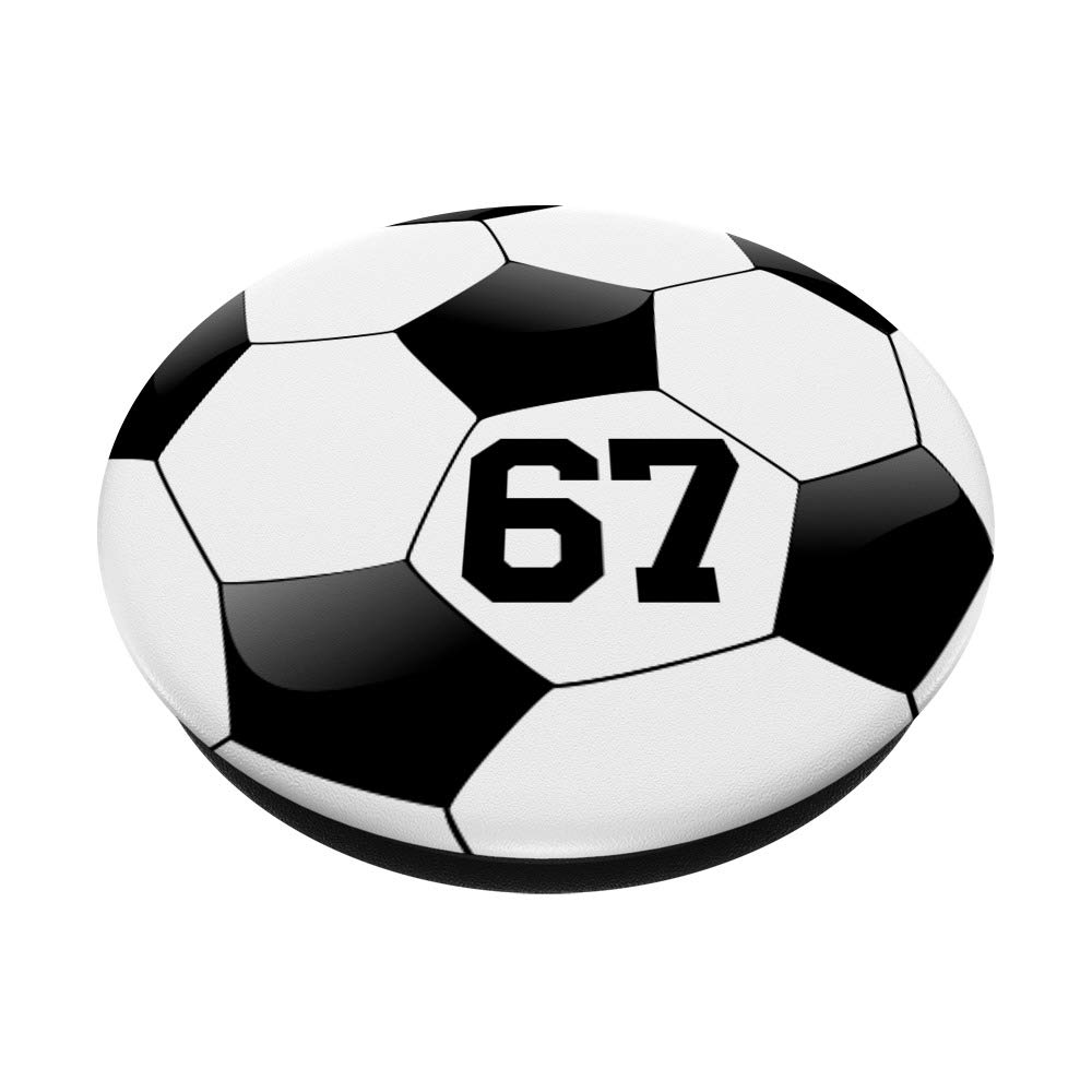 サッカーぼーる Amazon.com: Soccer Ball Number 67 Player 67th Birthday Black Zx