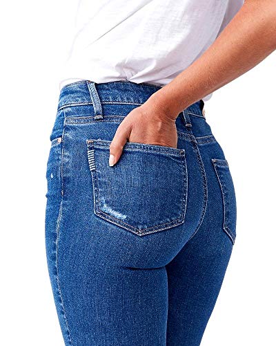 PAIGE womens Hoxton Transcend Vintage Stretch High Rise Ultra Skinny Fit Ankle Jean4