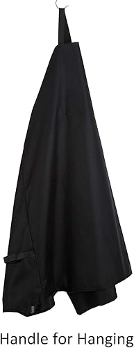 Miniatura 6 de Nicunom Funda para ahumador eléctrico de 40 pulgadas, cubierta de parrilla impermeable 600D, tela resistente al polvo a los rayos UV y a la