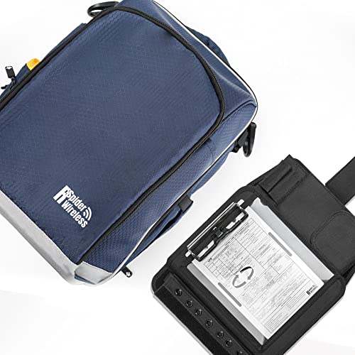 Kneeboard y bolsa para piloto con clip aluminio