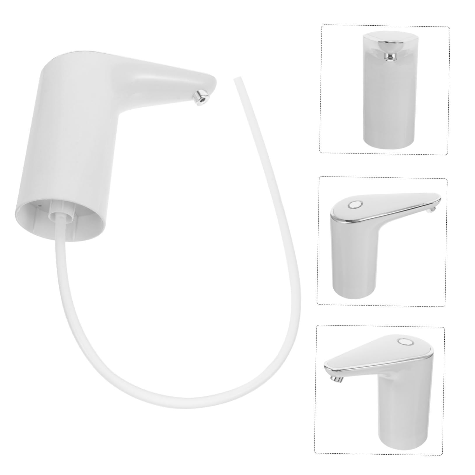 Bomba Eléctrica para Botellas de Agua 5w 5v USB Color Blanco
