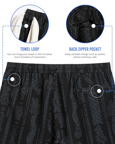 Image of maamgic Mens 5 inch Gym Running Shorts for Men 2 in 1 Quick Dry Workout Athletic Shorts