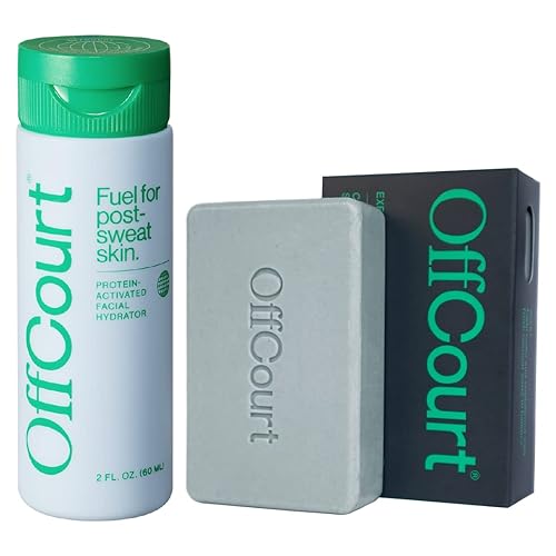OffCourt - Hidratador facial y spray corporal de rendimiento en agua de coco + sándalo