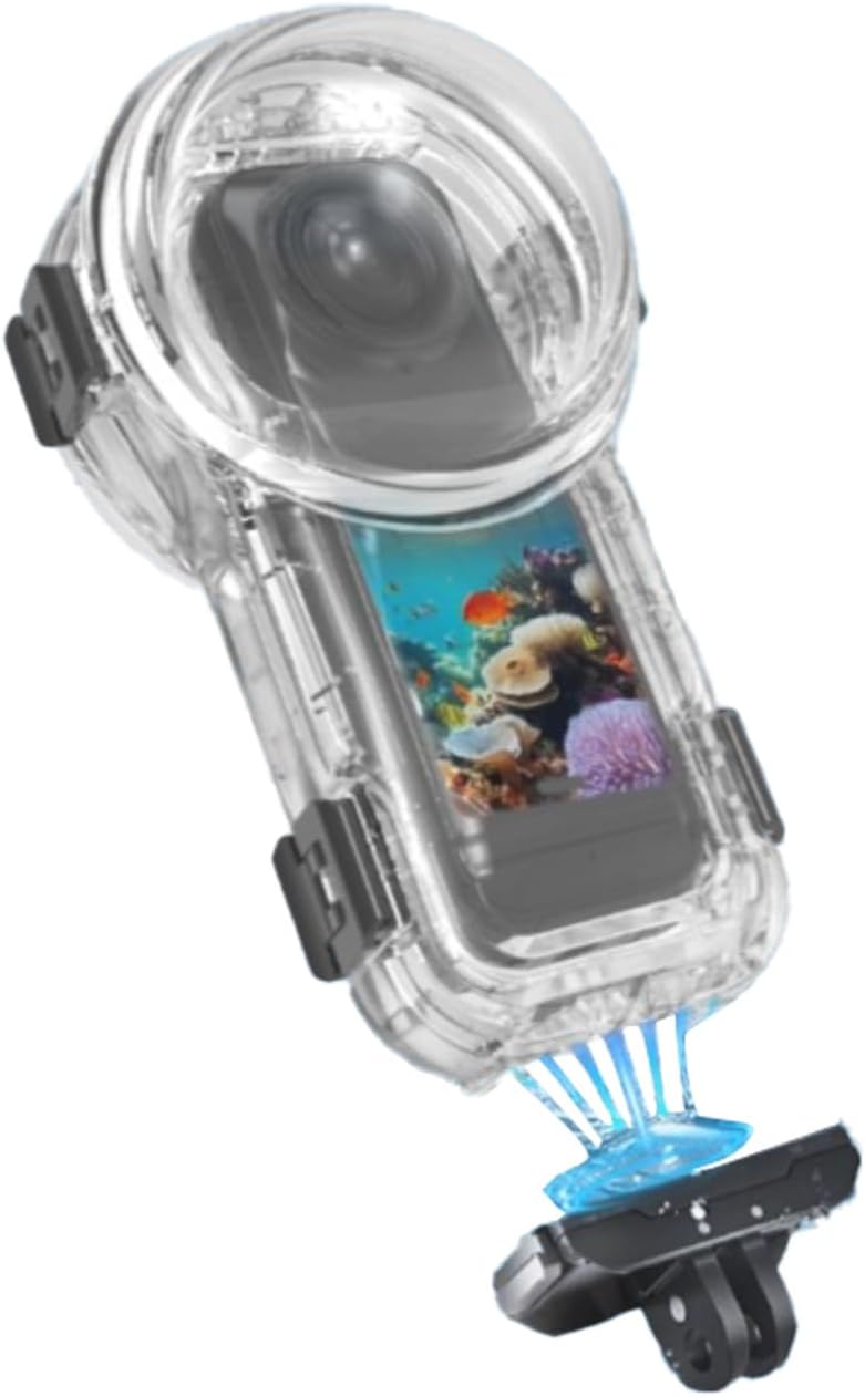 Case for Insta360 X5 Full Invisible Diving Shell Quick-Release Version