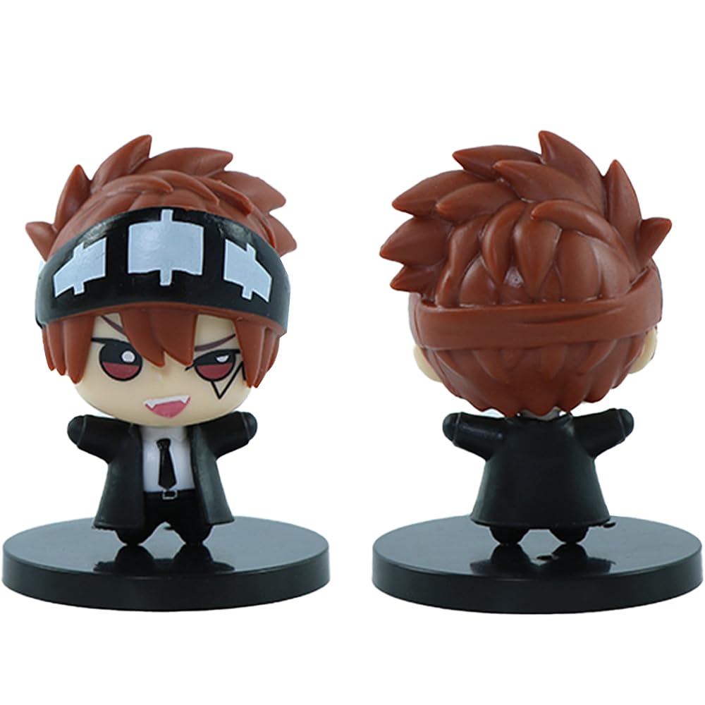 Set De 5 Figuras De Anime Mashle - Coleccionables De PVC 7cm, Incluye Mash Burnedead Y Lemon Irvine