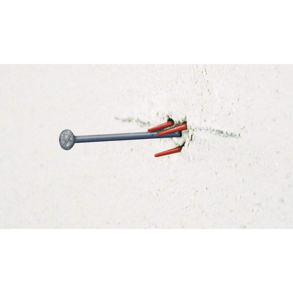Secotec 67Rs21-Rot Meterriss-Plakette Selbstklebend Mit Pinsel Farbe, Rot