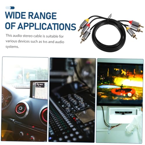 Cable auxiliar de audio estéreo Veemoon duradero para disfrutar tu música en el coche 6