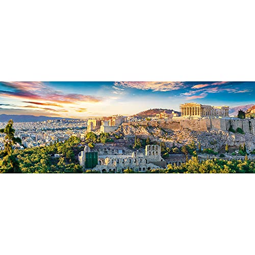 Trefl Acropolis, Athens - Rompecabezas de 500 Piezas 26"x9.3" miniatura 2