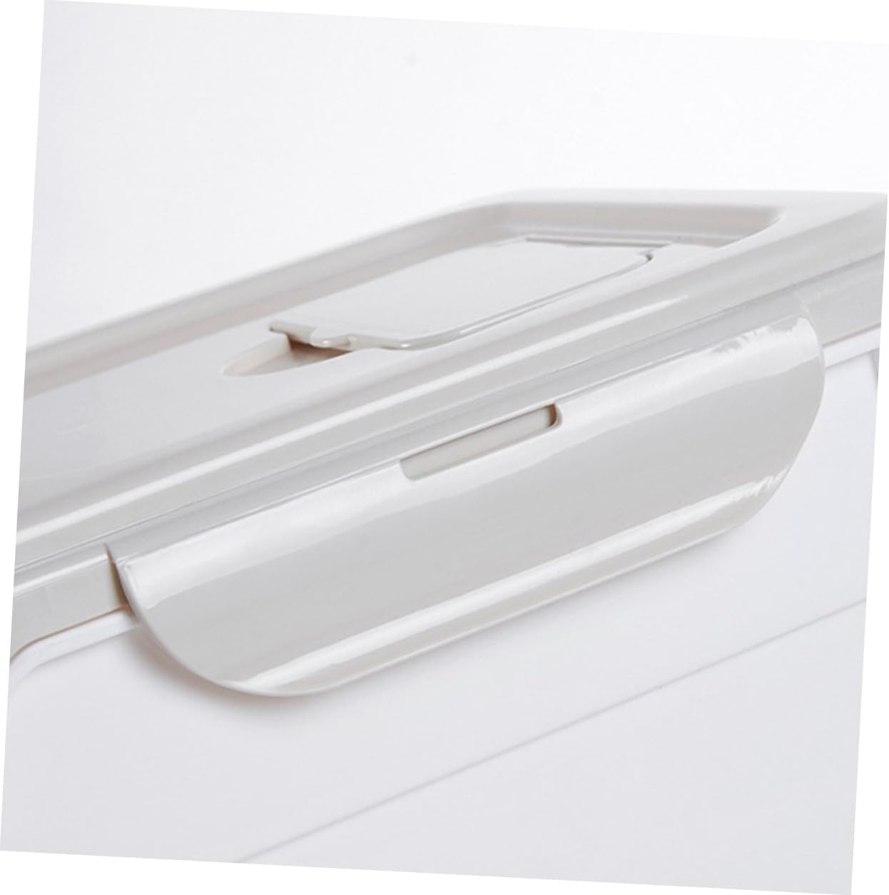 Pet Food Storage Container Airtight Seal Bin Small Nordic Style 8-12 Lbs Capacity for Dog and Cat Food