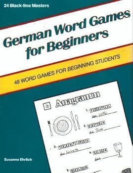 Paperback German Word Games for Beginners BM Book