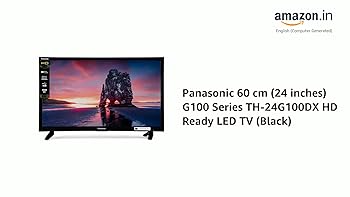 Panasonic 60 cm (24 inches) G100 Series TH-24G100DX HD Ready LED