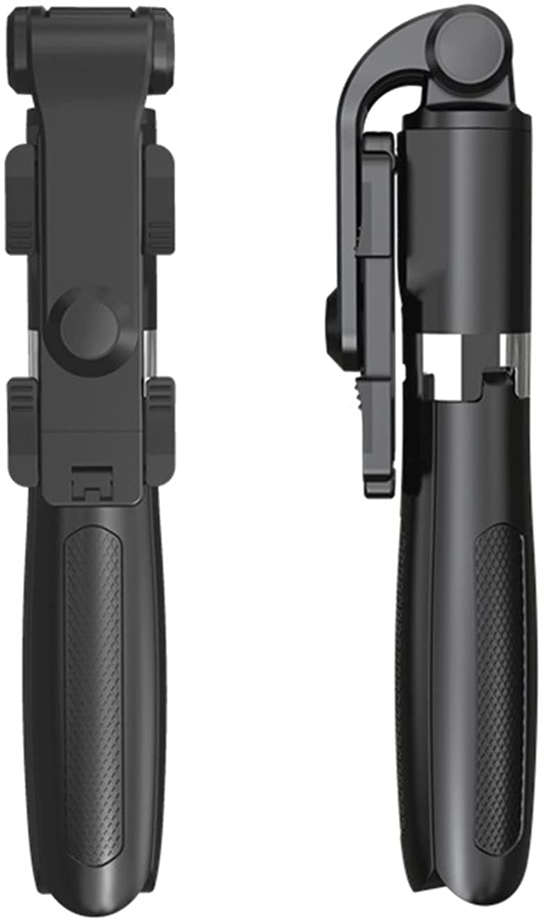 Affidabile Universale 3 in 1 Senza Fili Bluetooth Selfie Stick Allungabile Monopiede Pieghevole Treppiede Con Telecomando Supporto Telefono (Colore: Nero)