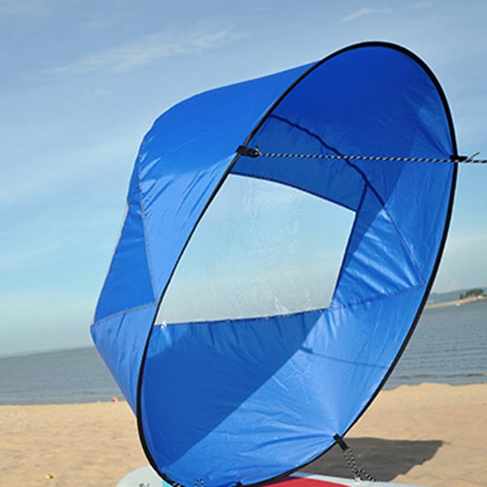 Voile de kayak orange en PVC pour planche de paddle