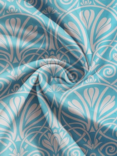 Image of DECORUM Cotton Feel Glace Cotton Fitted Bedsheet King Size (72 inchx78 inch)| All Around Elastic| 2 Pillow Covers (17 inchx27 inch)| Fits Up to 8 inch Mattress| 220 TC|Soft, Wrinkle-Free |Perfect for Home Decor & Gifting
