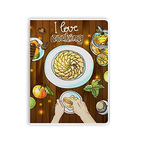 Carnet de notes I love cooking couverture souple format A5